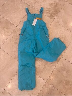 Champion Turquoise Kids Snow Bib